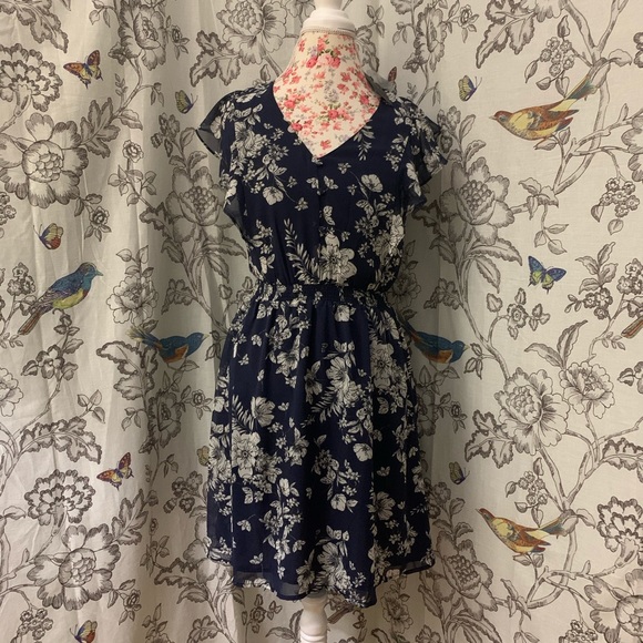 Lucky Brand ✨NWTs✨Madison Ruffle Mini Dress - Picture 3 of 9